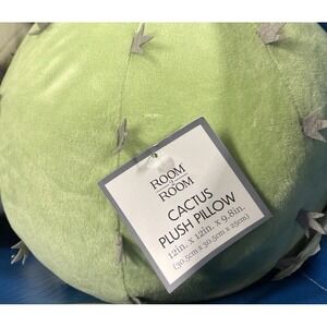 Room 2 Room Cactus Shaped Decorative Plush Throw Pillow‎ 12 Inch